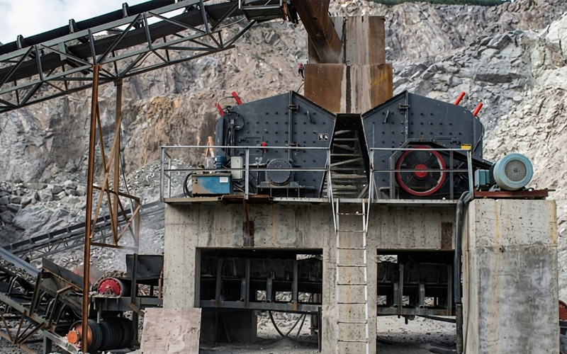 Impact crusher for sand and gravel aggregate plant